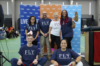 Members of Yale’s Future Leaders of Yale (FLY) affinity group participated in United Way’s Trike Race to Tackle Hunger fundraiser.